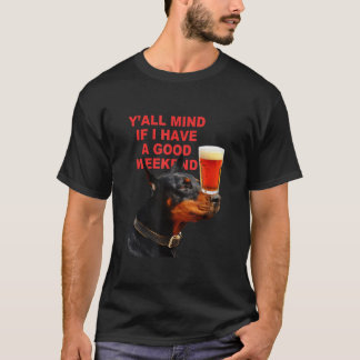 Camiseta Yu2019todo Mente Si Tengo Un Buen Fin De Semana  R