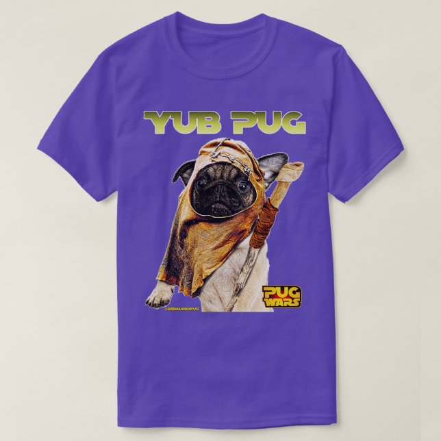 Camiseta Yub Pug (Diseño del anverso)