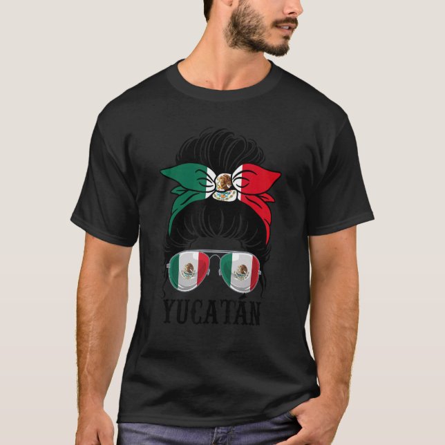 Camiseta Yucatan Mexico Pride Mexican Flag State (Anverso)