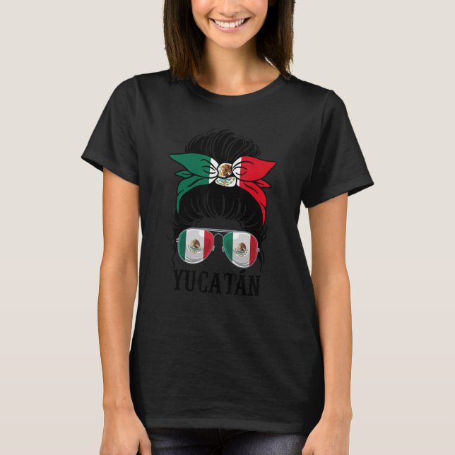 Camiseta Yucatan Mexico Pride Mexican Flag State (Anverso)