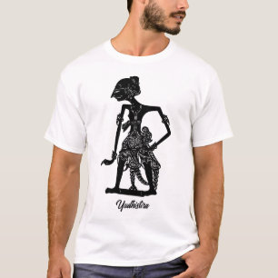 Camiseta Yudhistira Wayang Kulit La Marioneta de Sombra