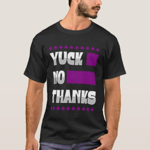 Camiseta Yuge No Gracias Símbolo De Ace Estética Del Orgull