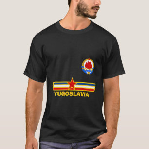 Camiseta Yugoslavia Jugoslavija con Jugoslovenski Grb