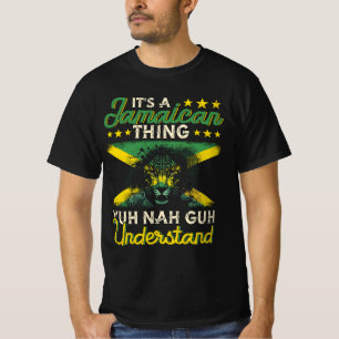 Camiseta Yuh Nah Guh entiende que es cosa jamaiquina Jamai