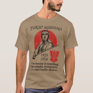 Camiseta Yukio Mishima Dobles amigos vintage