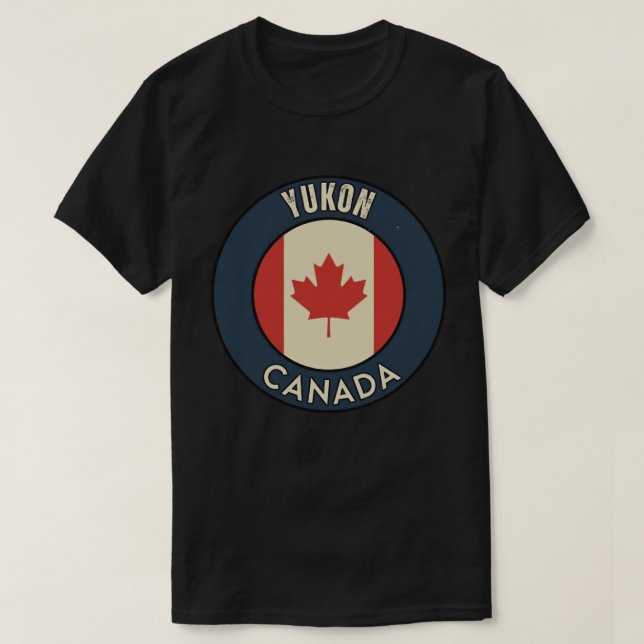 Camiseta Yukon Canada (Diseño del anverso)