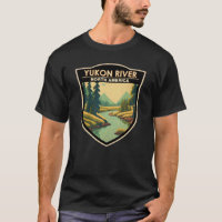 Yukon River Norteamérica Viaje de arte Vintage