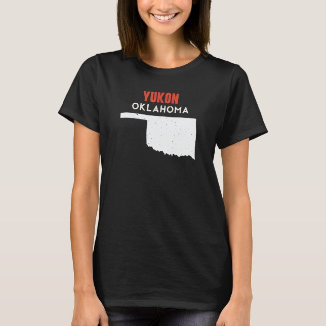 Camiseta Yukon USA State America Travel Oklahoman (Anverso)