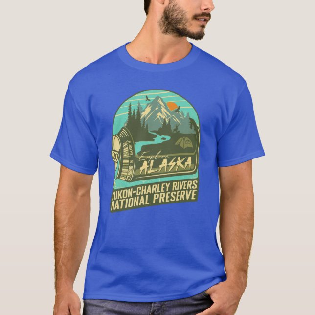 Camiseta YukonCharley Rivers National Preserve Alaska (Anverso)