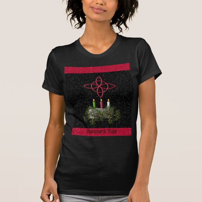 Camiseta Yule bendecido (Anverso)