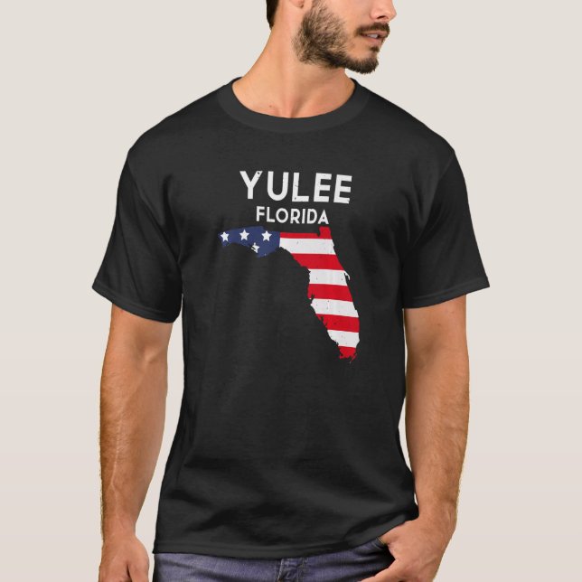 Camiseta Yulee Florida USA State America Travel Floridian   (Anverso)