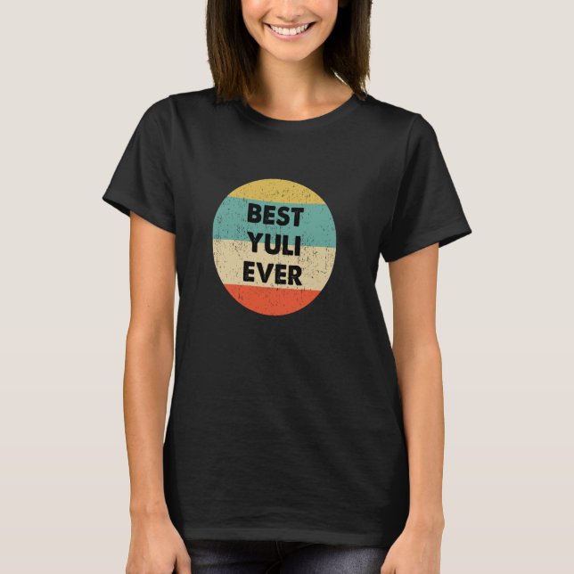 Camiseta Yuli Name (Anverso)