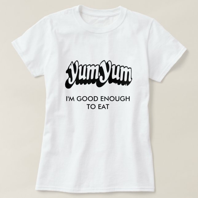 Camiseta Yum Yum (Diseño del anverso)