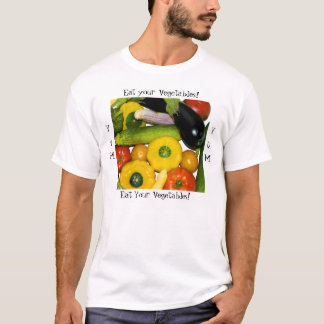 Camiseta ¡Yum Yum coma sus verduras!