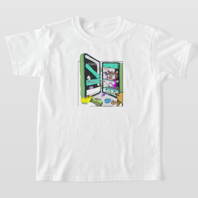 Camiseta Yum-yum kitty cat (Distribución)