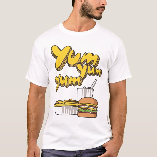 Camiseta Yum Yum Yum (Anverso)