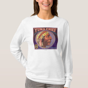 Camiseta Yuma principal LabelRedlands anaranjado, CA