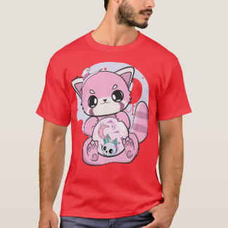 Camiseta Yume Kawaii Red Panda Glass Sphere Fairy Kei Haraj