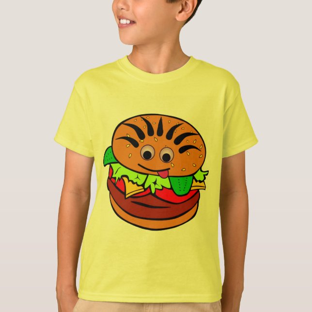 Camiseta Yummy Hamburger (Anverso)