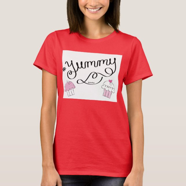 Camiseta Yummy Hashtag T-Shirt (Anverso)