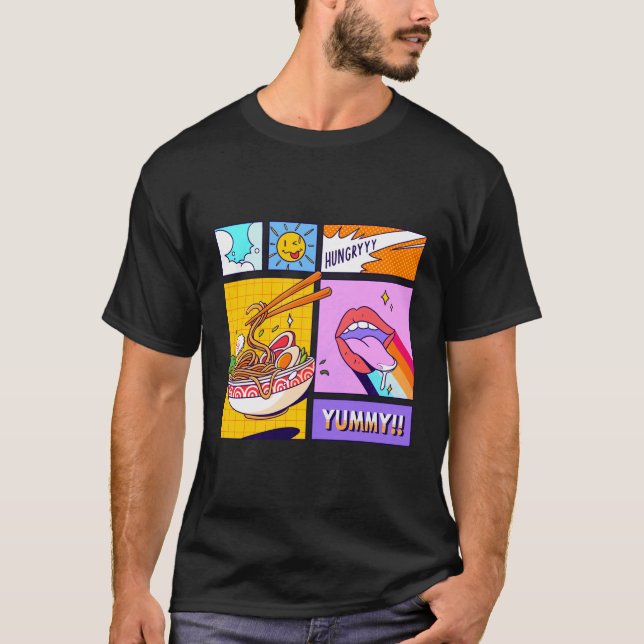 Camiseta Yummy Ramen (Anverso)