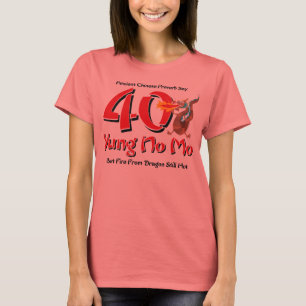 Camiseta Yung ningún 40.o cumpleaños del MES