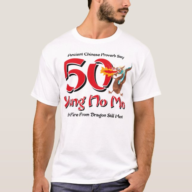 Camiseta Yung ningún 50.o cumpleaños del MES (Anverso)