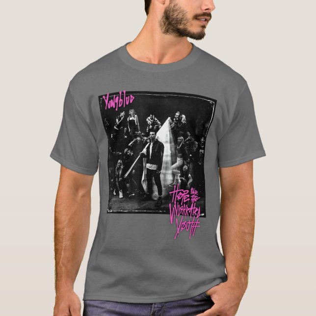 Camiseta Yungblud Hope forhe Underrated Youth Album Small f (Anverso)
