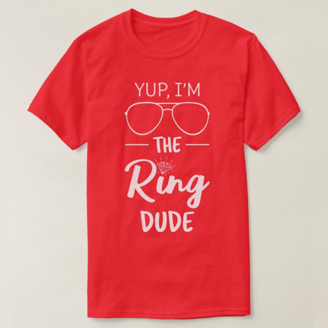 Camiseta Yup Im Dude I (Diseño del anverso)