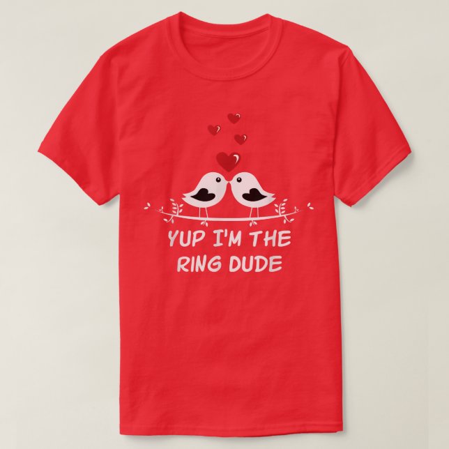 Camiseta Yup Im The Ring Dude Little Ring Bear Todd Ring (Diseño del anverso)