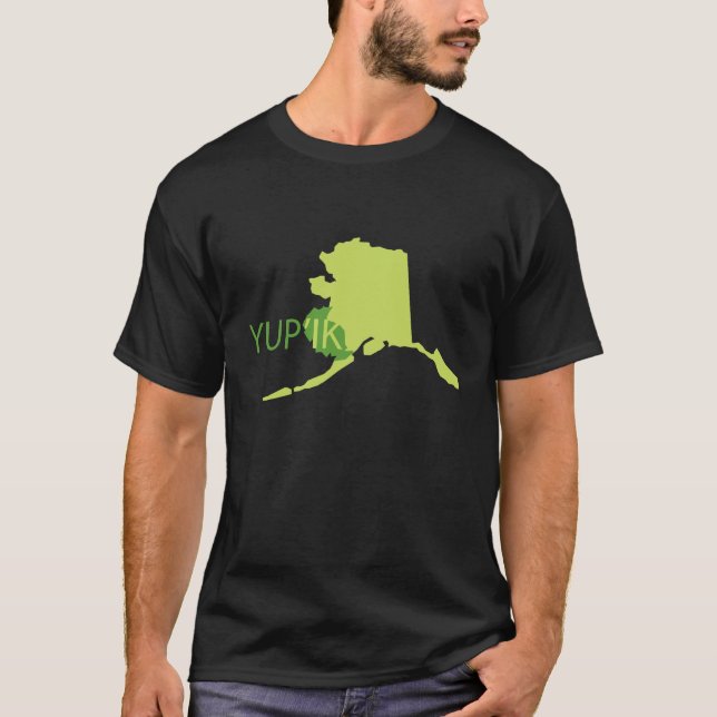 Camiseta Yupik verde (Anverso)