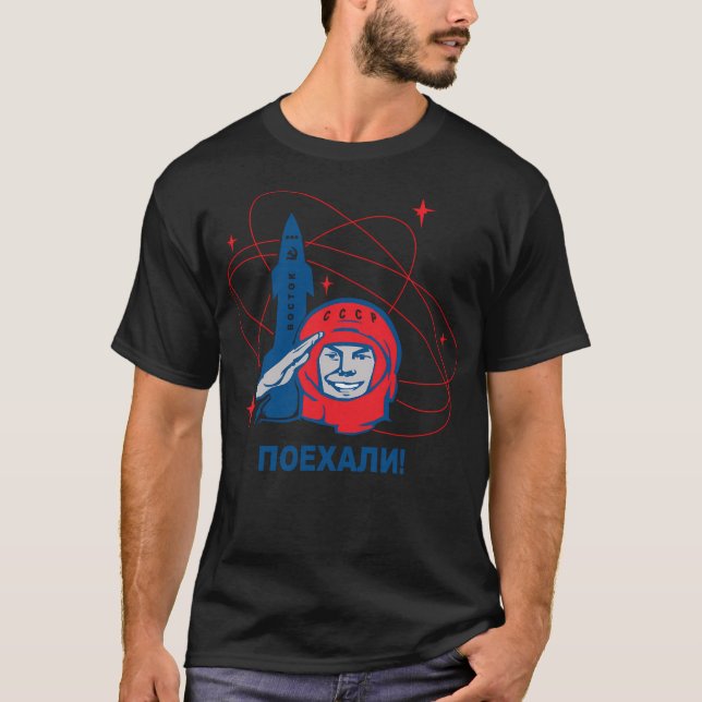 Camiseta Yuri Gagarin () (Anverso)