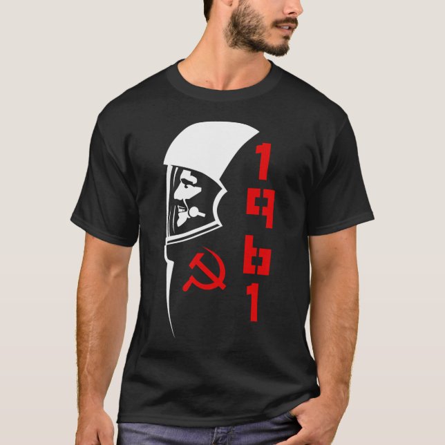 Camiseta Yuri Gagarin (Anverso)