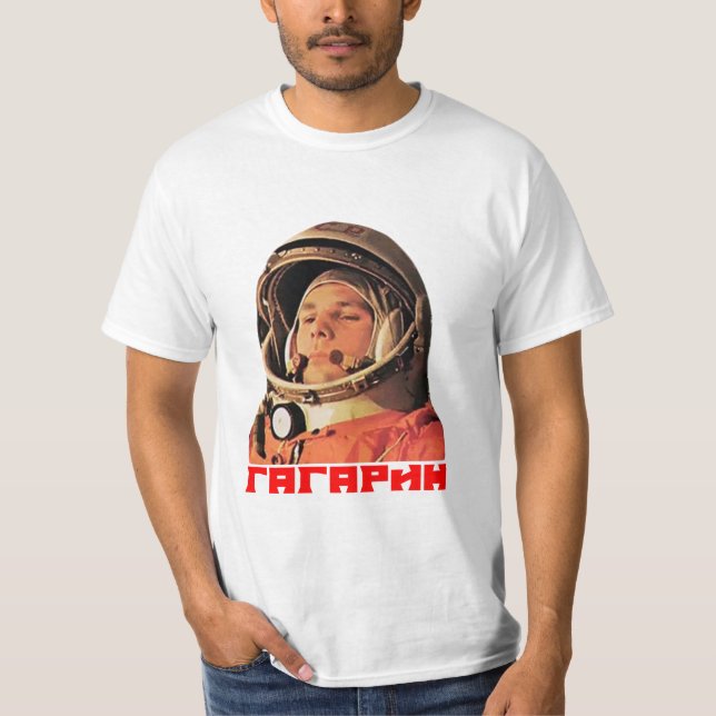 Camiseta Yuri Gagarin (Anverso)
