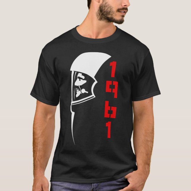 Camiseta Yuri Gagarin (Anverso)