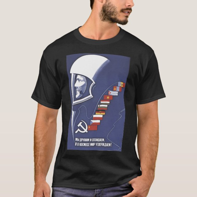 Camiseta Yuri Gagarin (Anverso)