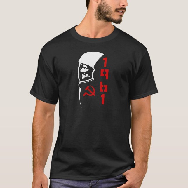 Camiseta Yuri Gagarin (Anverso)