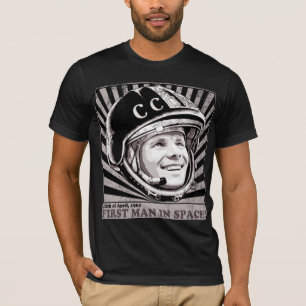 Camiseta Yuri Gagarin ЮрийГагарин