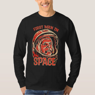 Camiseta Yuri Gagarin astronauta cosmonauta primer espacio 