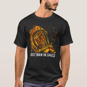 Camiseta Yuri Gagarin astronauta cosmonauta primer espacio