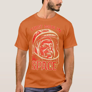 Camiseta Yuri Gagarin Primer Hombre En El Espacio
