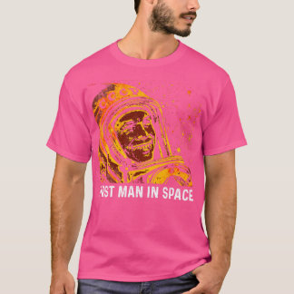 Camiseta Yuri Gagarin Primer Hombre En El Espacio 1