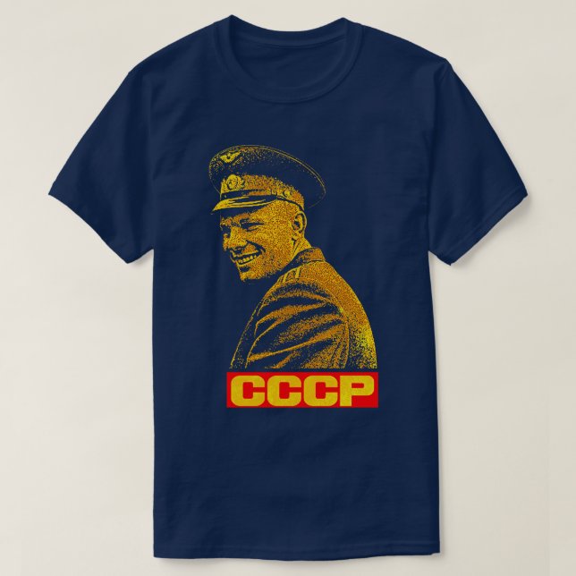 Camiseta Yuri Gagarin primero en el espacio 3 (Diseño del anverso)