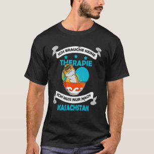 Camiseta Yurta República de Kazajistán Bandera kazaja de Qa