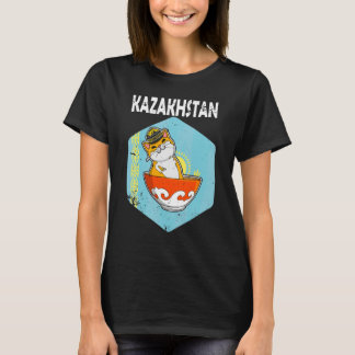 Camiseta Yurta República de Kazajistán Qazaqstan bandera ka