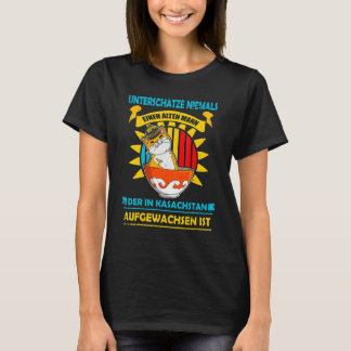 Camiseta Yurta República de Kazajistán Qazaqstan bandera ka