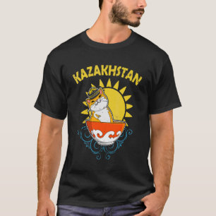 Camiseta Yurta República de Kazajistán Qazaqstan bandera ka