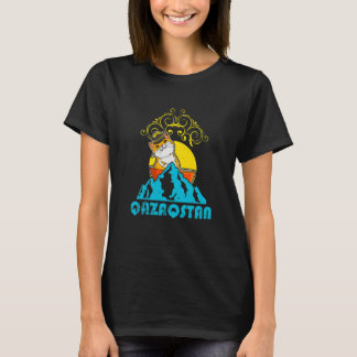 Camiseta Yurta República de Kazajistán Qazaqstan bandera ka