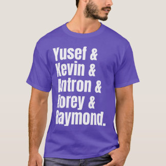 Camiseta Yusef Kevin Antron Central Park Five chica