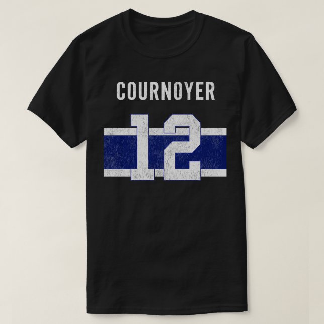 Camiseta Yvan Cournoyer (Diseño del anverso)